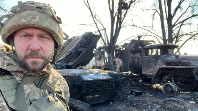 Ukrainian judge Ivan Mishchenko joins troops on the front line