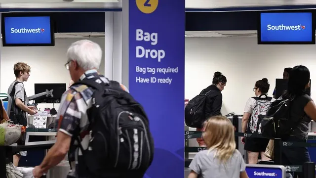 Southwest Airlines ends free checked bags policy amidst revenue pressure