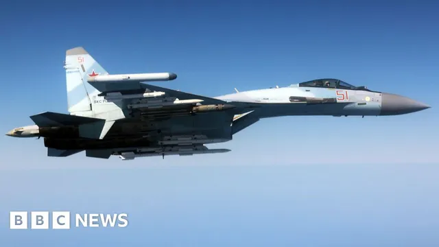 Russian jets dangerously intercept RAF surveillance plane over Black Sea