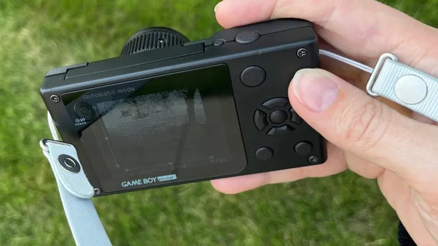 Crissa Graves unveils innovative Game Boy Pocket with camera module