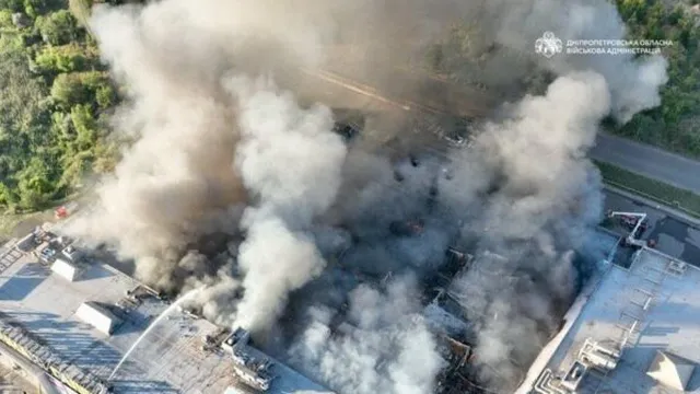 Russian drones kill 14 in Kryvyi Rih shopping mall attack