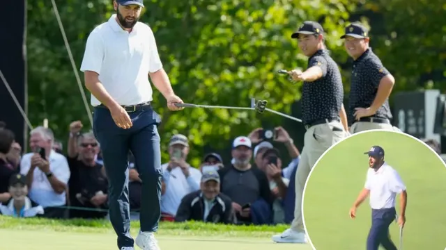 Scottie Scheffler and Tom Kim clash at Presidents Cup in Montreal