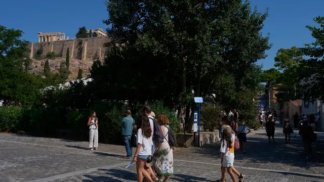 Greek man stabs two tourists near the Acropolis in Athens