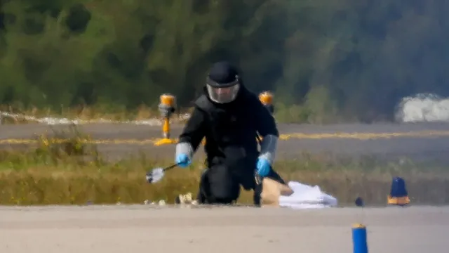 German police investigate modified drone found at Leipzig airport