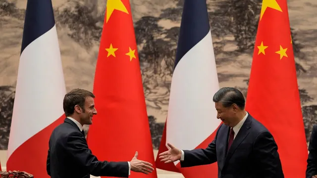 Macron seeks China's help in pressuring Russia for Ukraine ceasefire