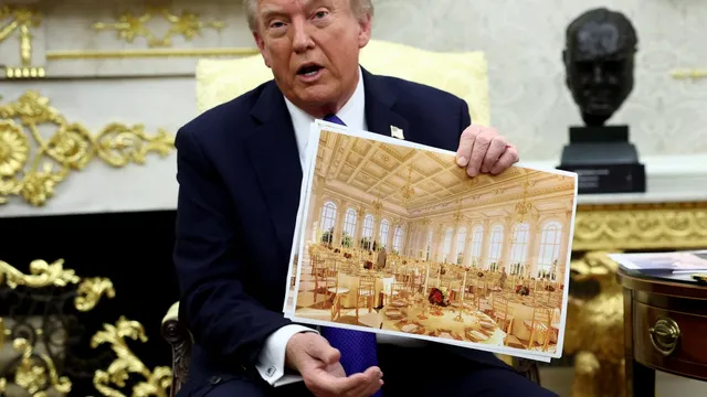 Democrats propose restrictions on Trump’s controversial ballroom funding