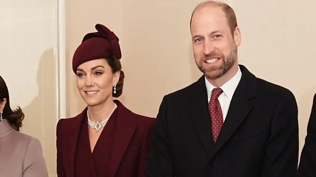 Kate Middleton showcases resilience in stunning burgundy coat