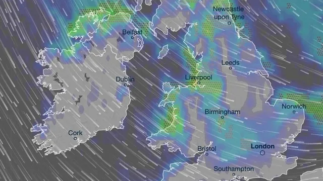 Vicious thunderstorms hit northwestern UK this week