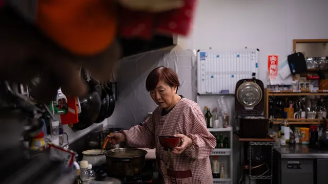 Elderly innkeeper strives to rebuild her hometown in Fukushima