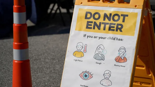 Measles cases surge as vaccination rates plummet in the U.S