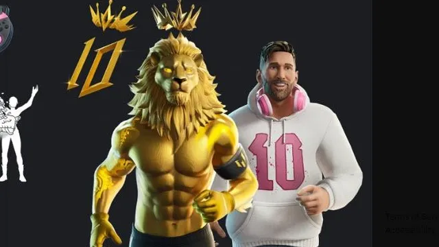 Lionel Messi joins Fortnite as a controversial Icon skin
