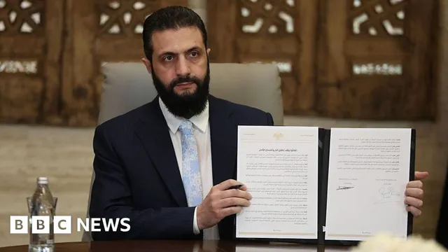 Syria agrees ceasefire and integration deal with Kurdish forces