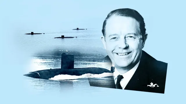 Richard Farnfield tracks Soviet submarine during Cold War mission