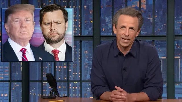 Seth Meyers discusses Trump and Vance’s legal troubles on Late Night