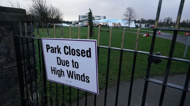 Storm Herminia brings destructive winds and flooding to the UK