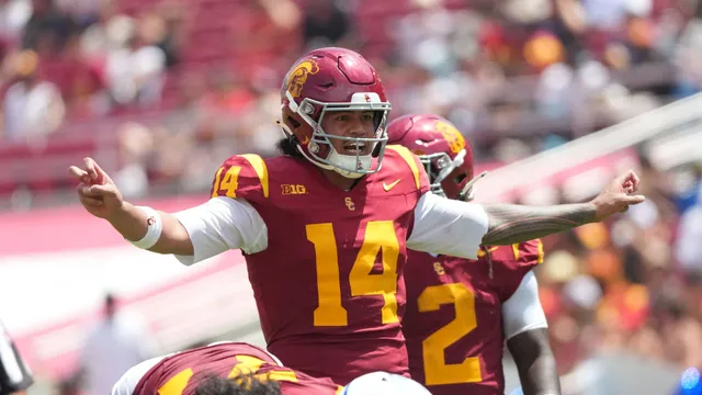 Jayden Maiava leads USC to victory in season opener against San Jose State