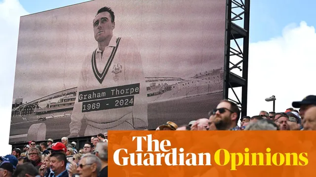 England Honors Graham Thorpe Before Test Match Against Sri Lanka