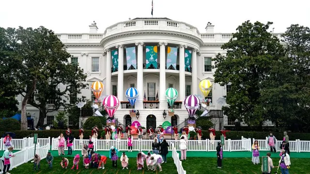 Trump hosts 40,000 at Easter Egg Roll amid corporate sponsorship controversy