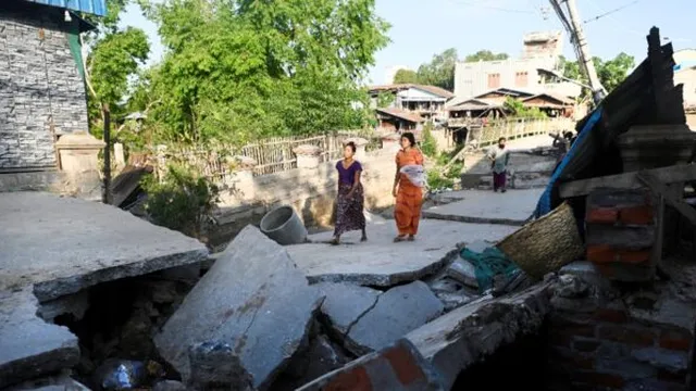 Myanmar mourns as earthquake dampens Thingyan celebrations