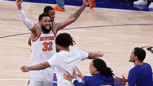Karl-Anthony Towns credits fans for Knicks' historic comeback victory