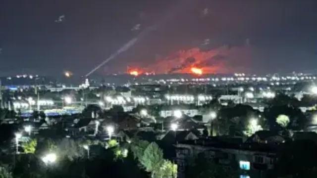 Ukrainian drone attacks force two Russian oil refineries to halt operations
