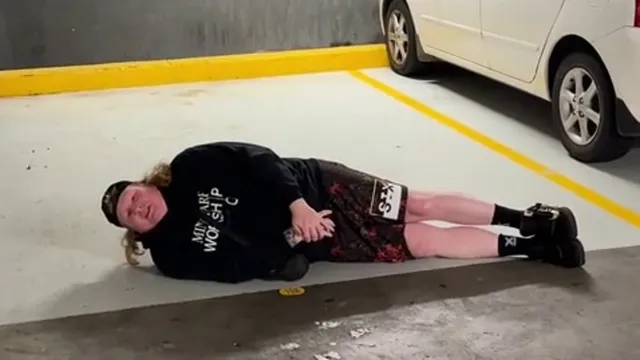 Awkward discovery in Perth car park