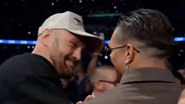Tyson Fury's 'fake' behavior at Wembley during Joshua's defeat