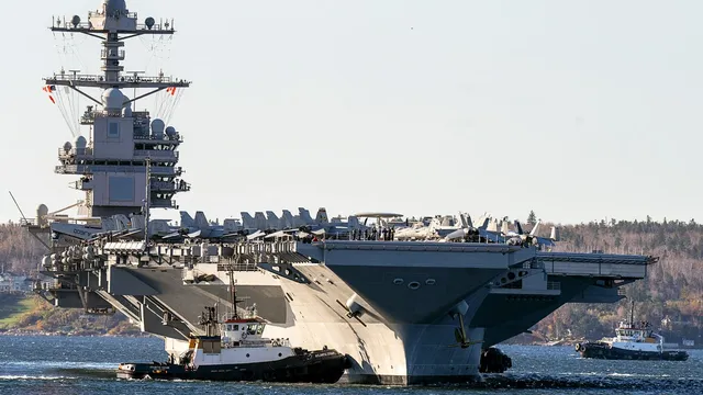 USS Gerald R. Ford sets sail amid escalating Israel-Iran tensions