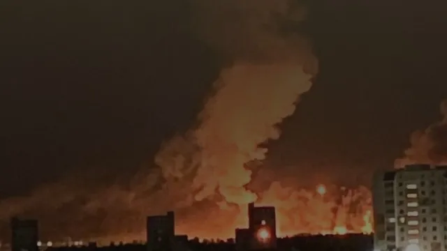 Ukrainian forces hit Saratov oil refinery in Russia