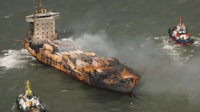North Sea collision raises environmental disaster concerns