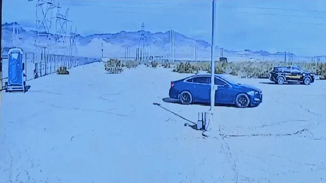 23-year-old man crashes into Nevada power facility and dies with weapons and explosives