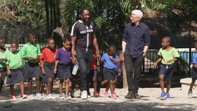 Mitch Albom shelters at-risk children in gang-controlled Haiti