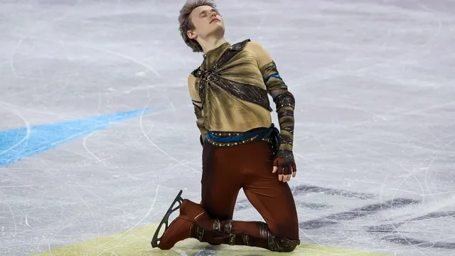 Ilia Malinin claims third consecutive world title in figure skating