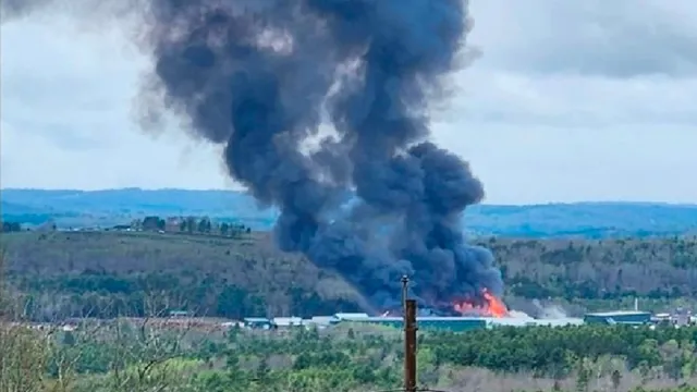 Tragedy strikes as firefighter dies in Maine lumber mill explosion