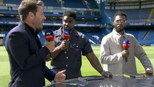 Micah Richards teased by Jamie Redknapp
