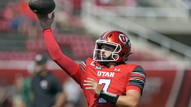 Cam Rising exits Utah vs Baylor game with hand injury