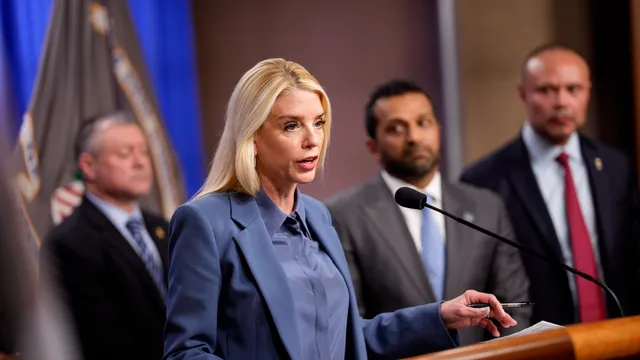 Pam Bondi's approval rating plummets amid Epstein controversy