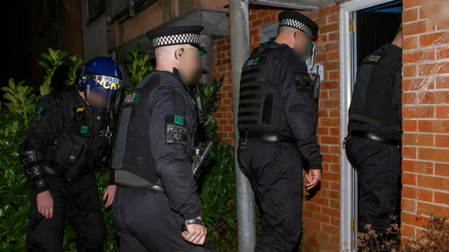 Ten thugs arrested after violent brawl between Man United fans and Twente hooligans