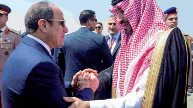 Egyptian President Abdel Fattah al-Sisi says Egypt ready to defend Saudi Arabia if asked