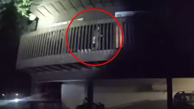 Father arrested after leaving daughter alone at home