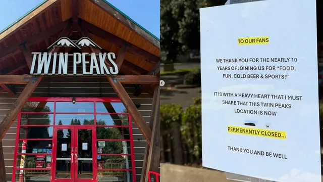 Twin Peaks restaurant in Sacramento closes its doors for good