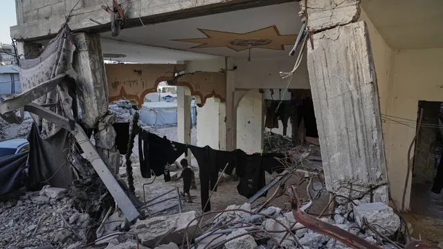 Building collapse in Gaza City kills at least 12 people, including children