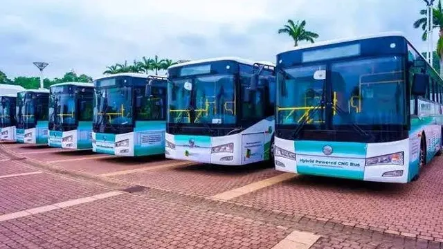 Nigeria's President Tinubu promises cheaper transport from October via expanded CNG bus use
