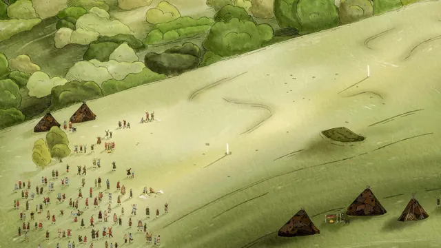 Ancient wooden structure reveals early sun worship in England