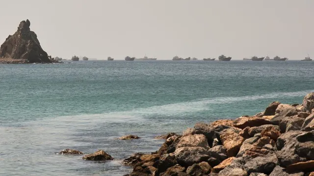 Iran fires at commercial ships near Strait of Hormuz amid tensions