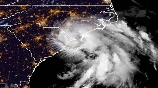 Tropical Storm Chantal makes landfall in South Carolina, causing severe weather warnings