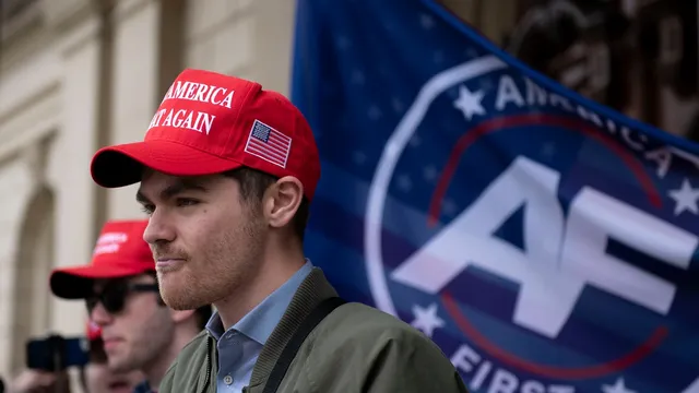 Nick Fuentes sparks division among right-wing factions after Tucker Carlson appearance