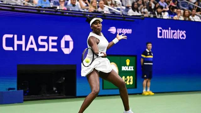 Venus Williams suffers first-round defeat at U.S. Open