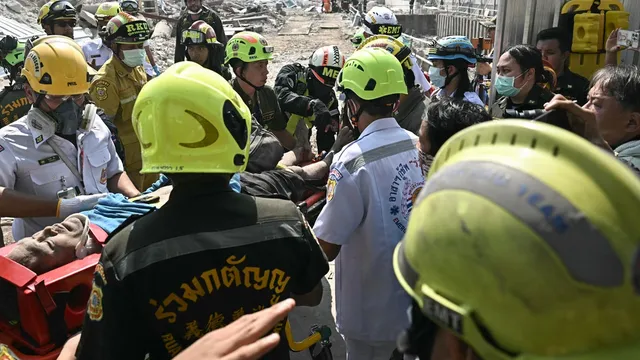 Dozens dead after earthquake collapses skyscraper in Bangkok