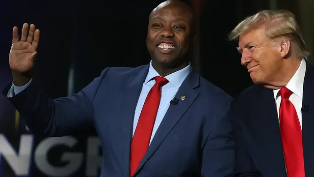 Tim Scott praises Trump’s ethics while pushing cryptocurrency bill